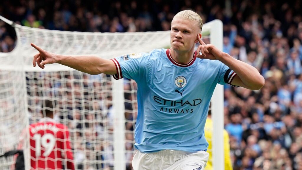 Erling Haaland betting favorite to win Premier League golden boot again