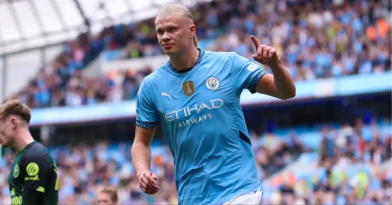 Erling Haaland early betting favorite for third straight Premier League golden boot win